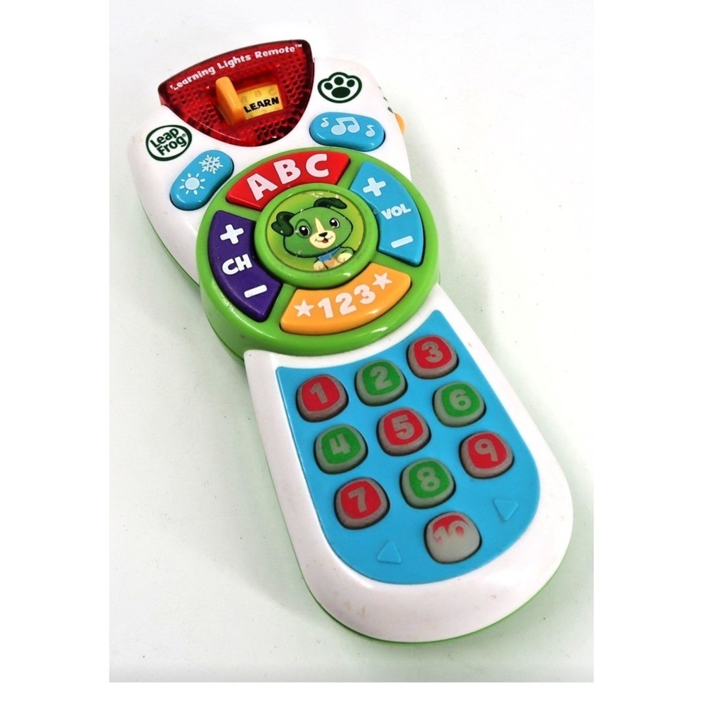 LeapFrog Learning Lights Remote Scout Toddler Educational Musical Toy